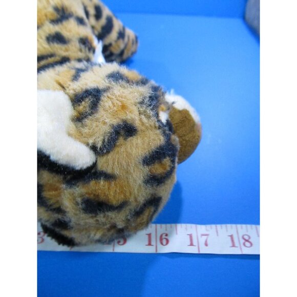 Wild Republic Laying Leopard Plush Toy Stuffed Animal 12" - Picture 8 of 8